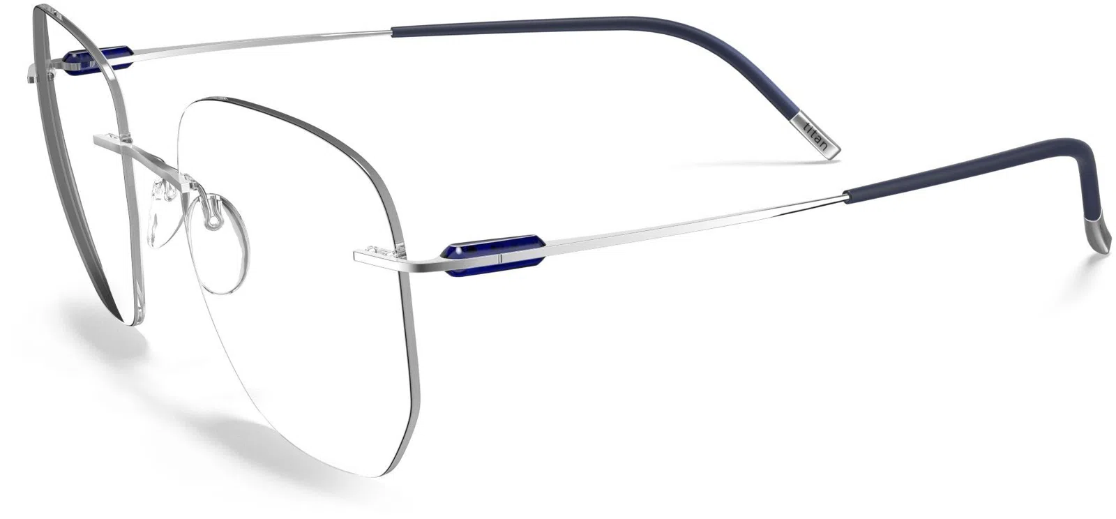 Silhouette Purist Chassis Rimless 5561 Eyeglasses - view 124